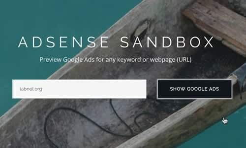 Adsense Sandbox y la Publicidad en tu Web